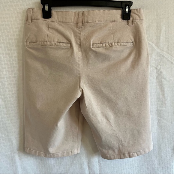 Topman Stretch Skinny Flat Front Button Fly Shorts Light Pink Size 30 - Picture 2 of 9